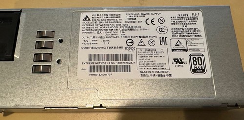 Extreme VSP 7254XSQ 10G SFP+ dual AC power no OS installed - Picture 5 of 6