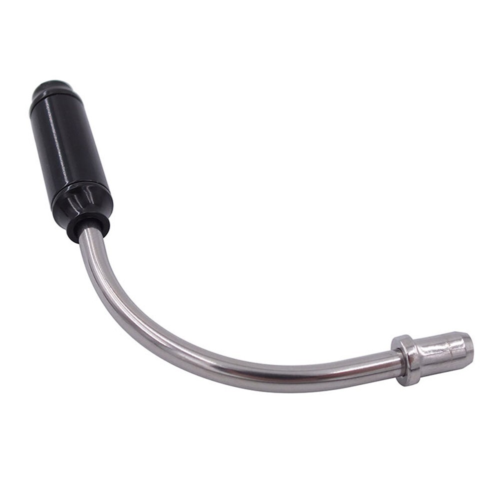 Bike V Brake Cable Guide Tube Protective Sleeve Black Silver Approx