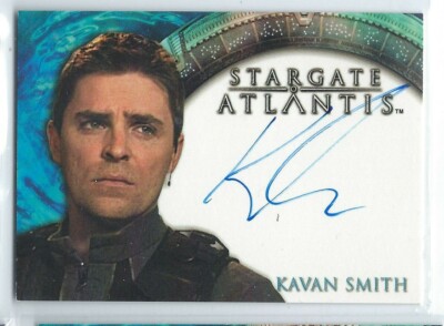 STARGATE ATLANTIS SEASON 3 & 4 KAVAN SMITH MAJOR LORNE AUTO AUTOGRAPH