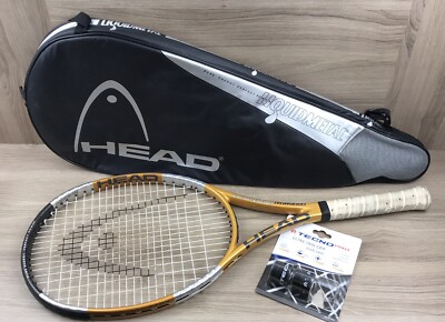 HEAD Liquidmetal Instinct Junior Tour L3 Tennisschläger   Gelbgold   mit Tasche