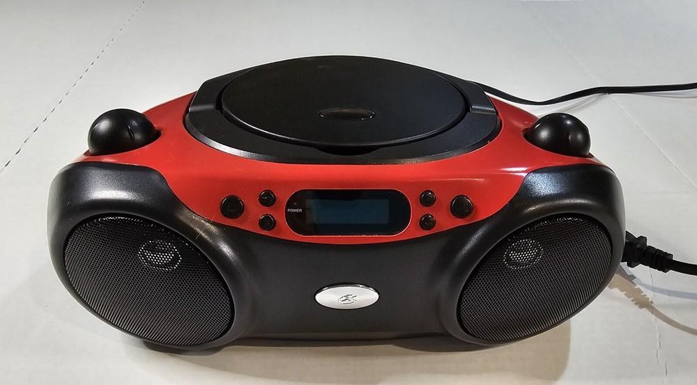 GPX BC232R CD/CD-RW Playback/Radio/CD-R Playback Boombox