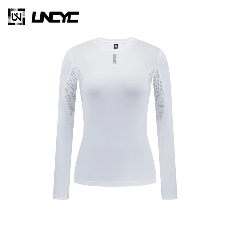 Women's Cycling Base Layers Bicycle Undershirt Thermal Fleece  Long Sleeve Road - Image 3 of 4