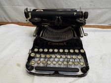Antique 1919 Corona 3 Three (Pre-Smith) Portable Folding Typewriter For Parts thumbnail