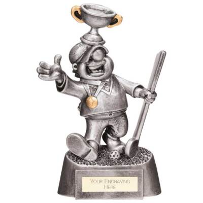 Goof Balls Spaß Golf Trophäe Neuheit lustiger Witz Auszeichnungen 5,5'' KOSTENLOSE Gravur RF23040