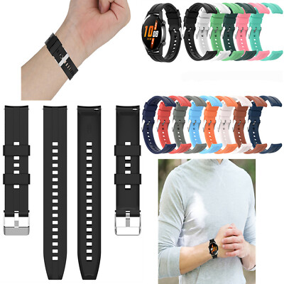 For Huawei Watch GT 2/GT 2e Silicone Smart Watch Replacement Sports Band Strap