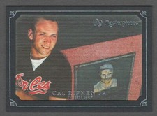 CAL RIPKEN JR 2007 UD Masterpieces BLACK LINEN Framed Parallel #55 #78/99 Gehrig