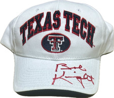 Bob Knight Signed Autographed Texas Tech Hat Beckett Authen BH82924
