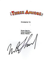 MARTIN SHORT SIGNED THREE AMIGOS SCRIPT AUTHENTIC AUTOGRAPH COA