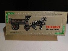 ERTL Collectibles 8 Texaco Horse and Tanker Bank 9390VP NIB