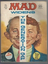 MAD MAGAZINE #129 Sept. 1969 NO INSERTS Otherwise complete and intact