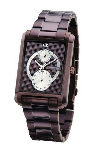 NUOVA Orologio Kenneth Cole Uomini Marrone  KC3787