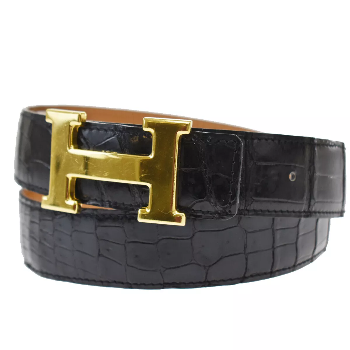 Constance Leather Belt Black