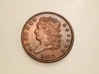Photo of a 1833-P Half Cent from an eBay listing that sold on Jul 8, 2026