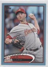2012 Topps Wal-Mart Blue Border JA Happ #560 0a1