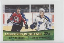 2000 Topps Combos Jumbo Ministers of Defense ( ) Chris Pronger Ray Bourque 6e9