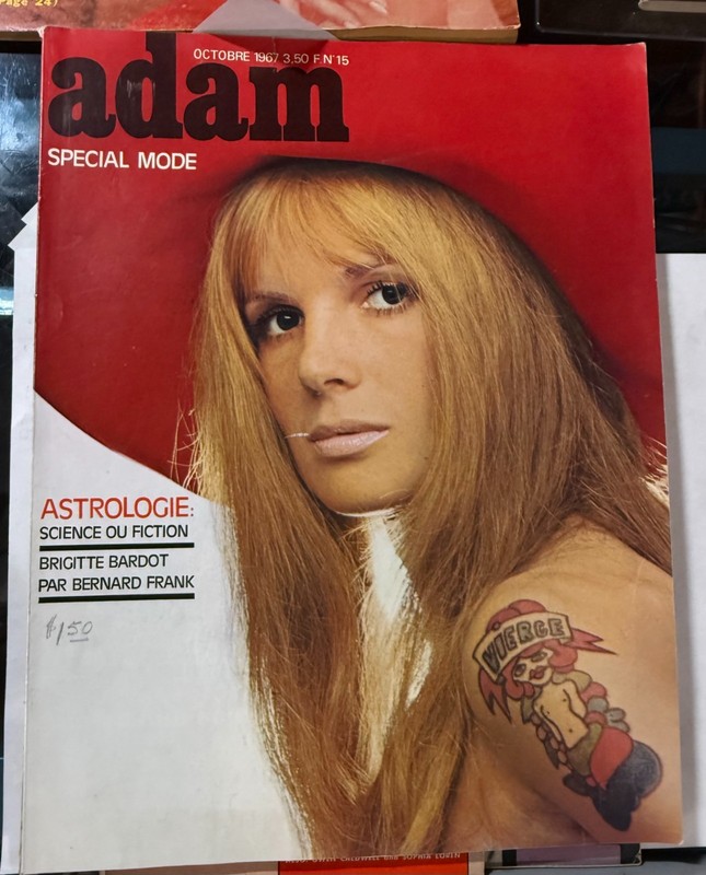adam SPECIAL MODE  BRIGITTE BARDOT MAGAZINE FRENCH OCTOBER 1967 SCIENCE FICTION