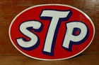 Vintage Original STP Oil Additive Embossed Metal Advertising Gas Oil Sign - 15”