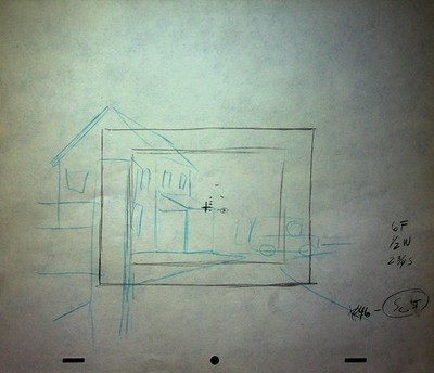 Loopy De Loop 1963 JERRY EISENBERG Hand-Drawn Production Pencil Layout