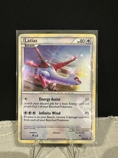 Latias HGSS10 Cosmos Holo Double Swirl LP Pokemon on eBay