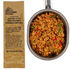 Mountain House MCW Spicy Oriental Chicken LRP Long Range Patrol Freeze Dried
