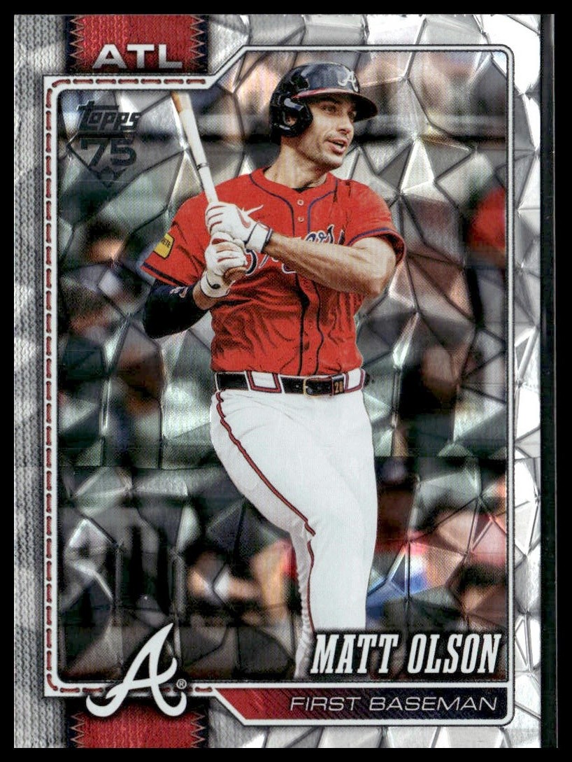 2026 Topps #39 Matt Olson Diamante Foil