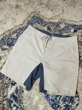 Vineyard Vines Board Shorts Size 36 Beige Surf Swim Beach Sand