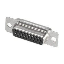 D-sub Connector, DB26 Female Socket 26-pin 3-row Port Terminal Breakout 1pc