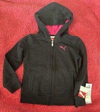 Puma Kids Zip Up Hoodie Size 5 New With Tags