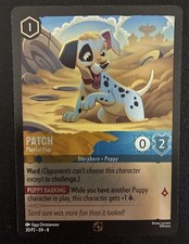 Disney Lorcana - Patch Playful Pup 30/P2 FOIL League Promo Card TCG