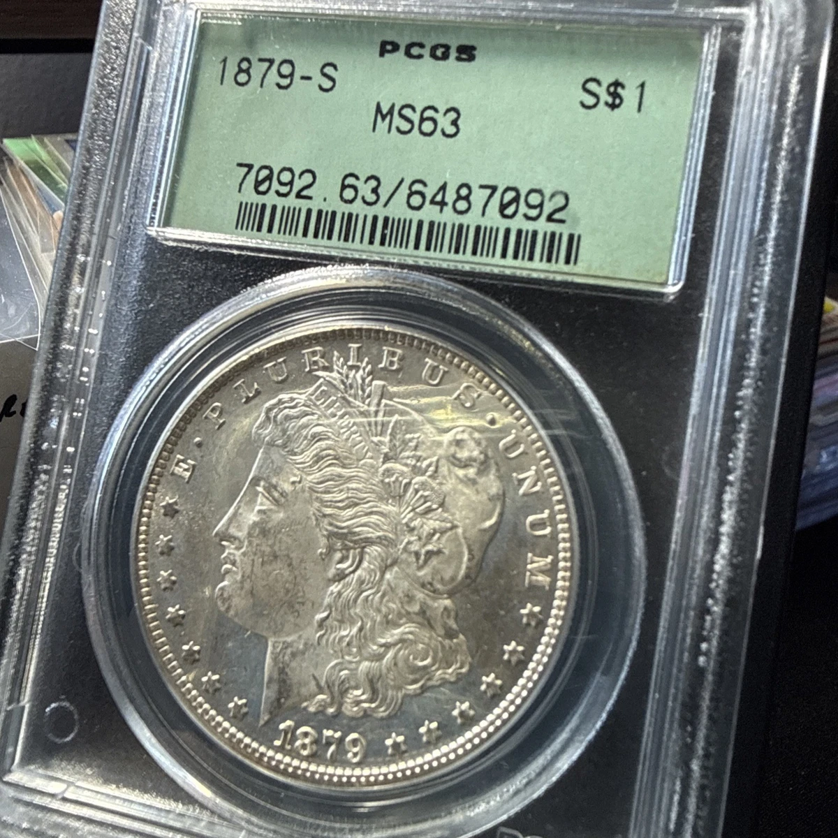 1879年 モルガン・ダラー PCGS MS63 1879 Grade MS 63 Morgan US Dollars for sale | eBay