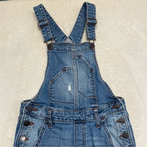 Gap kids girls overalls size medium cute distressing farm girl - Picture 8 of 10