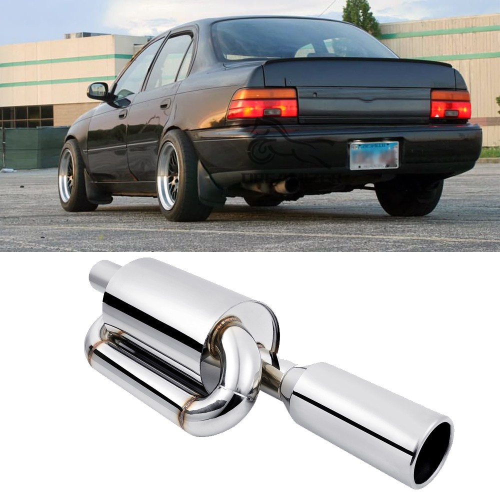 For Toyota Corolla Twin Loop Exhaust Muffler 2.5