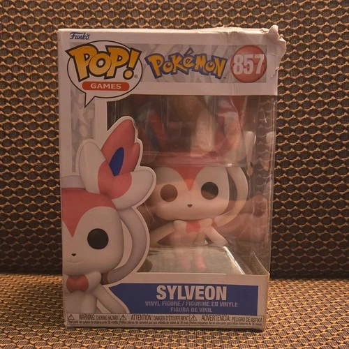 Funko Pop! Vinyl Pokémon Sylveon #857 Figure. Not used but worn box