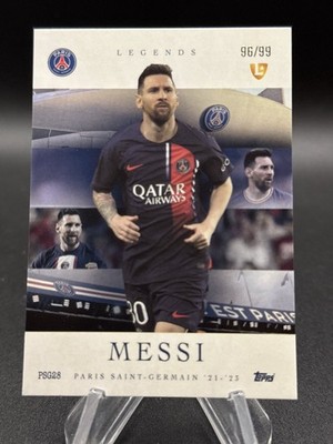 2025-26 Topps Total Football Lionel Messi Legends /99 #PSG28