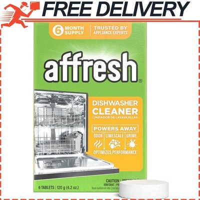 Affresh Dishwasher Cleaner, Helps Power Away Odor Causing Bacteria, Limescale