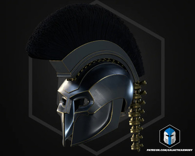 The Odyssey König Agamemnon Helm | 3D Cosplay Prop DIY | King Agamemnon Helmet