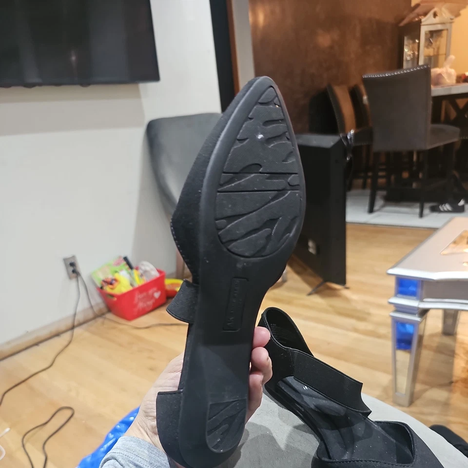 Zapatos Mary Janes Anne Klein para mujer Orsolo negros 7,5 medianos (B,M) BHFO 3170 Foto 2 de 4