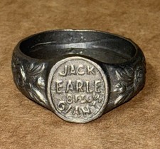Vintage Jack Earle Giant Ring Circus Sideshow Novelty Souvenir
