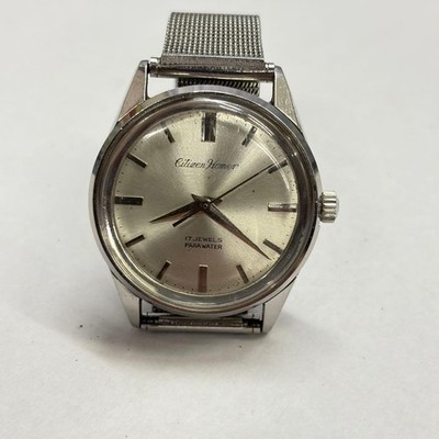 Citizen Silver Dial Manual Wind Watch