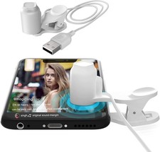 Auto Clicker for Phone Automatic Screen Tapper, Simulated Finger White