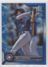 2022 Bowman Chrome Blue Refractor /150 Matt Chapman #2 0vt8
