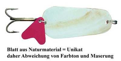 JENZI Phantom-F Perlmutt Blinker - 6 g - Original Perlmutt