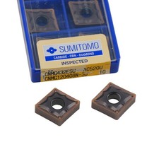 10pcs Sumitomo CNC CNMG432ESU CNMG120408N-SU AC520U Carbide Inserts CNMG insert