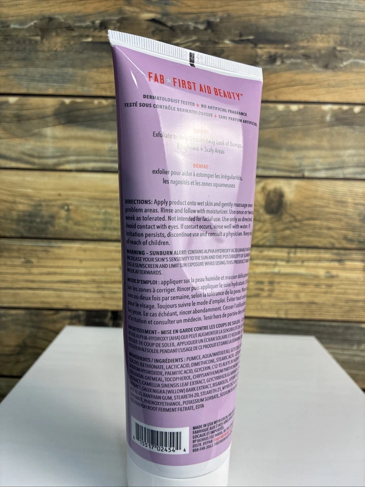 First Aid Beauty KP Bump Eraser Body Scrub With 10% AHA 2 Pack 2oz Each - Image 2 of 4