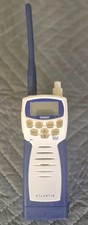 Uniden Atlantis Marine Weather Radio Transceiver Handheld 2-Way VHF Blue/White