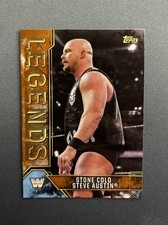 🔥🔥2017 Topps Legends of the WWE - Steve Austin #86 - Bronze - Pack Fresh VG