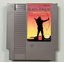 Robin Hood Prince of Thieves NES – Authentic Loose Cart (Back Label Wear)