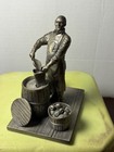 Vintage 1977 Fine Pewter Franklin Mint The Shopkeeper Sculpture  — photo 5