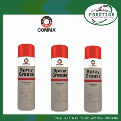 Comma SG500M Mehrzweck-Sprühfett für bewegliche Metallteile - 3 x 500ml - 3