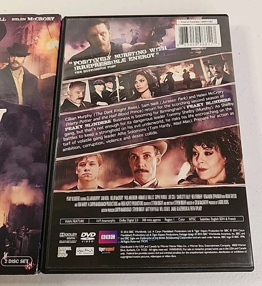 Peaky Blinders: Series Two (DVD, 2014) - Image 4 of 4